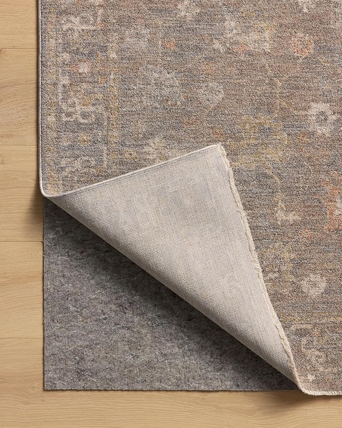 Loloi Chris Loves Julia Louisa Collection LOI-01 Stone/Multi 2'-7" x 8'-0", .38" Pile Height, Runner Rug